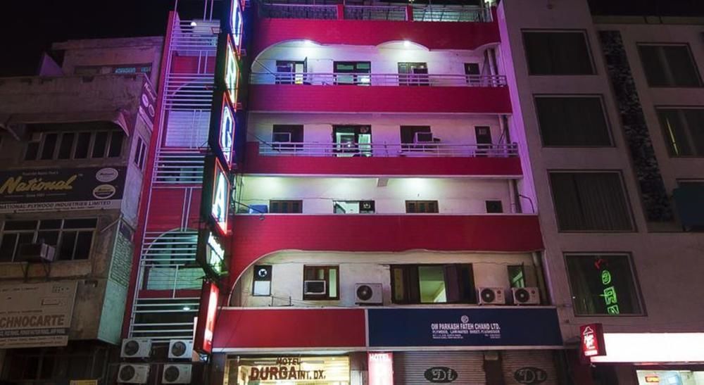 Hotel Durga International Nowe Delhi Zewnętrze zdjęcie